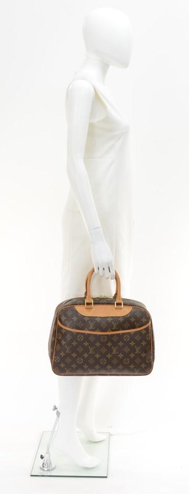 deauville monogram canvas handbag