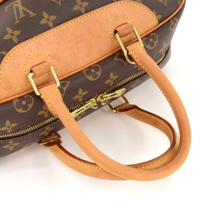 deauville monogram canvas handbag