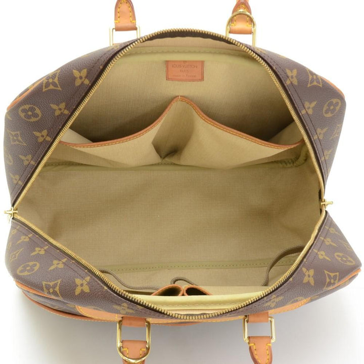 deauville monogram canvas handbag