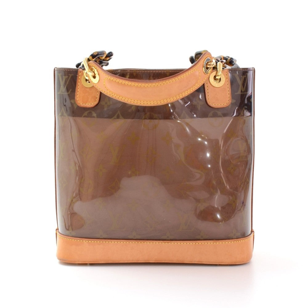 sac ambre pm translucent vinyl bag