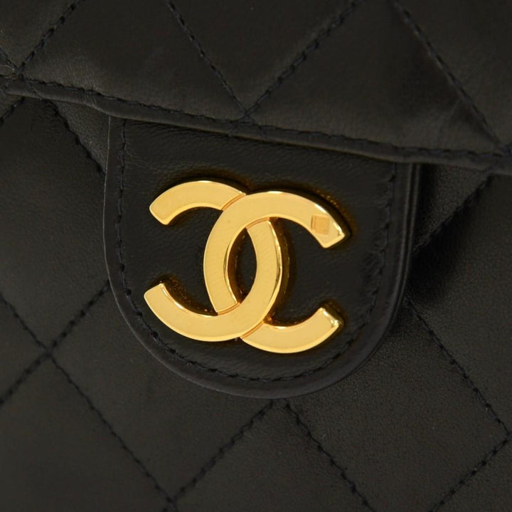 9" single flap shoulder bag