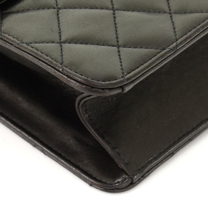 9" single flap shoulder bag