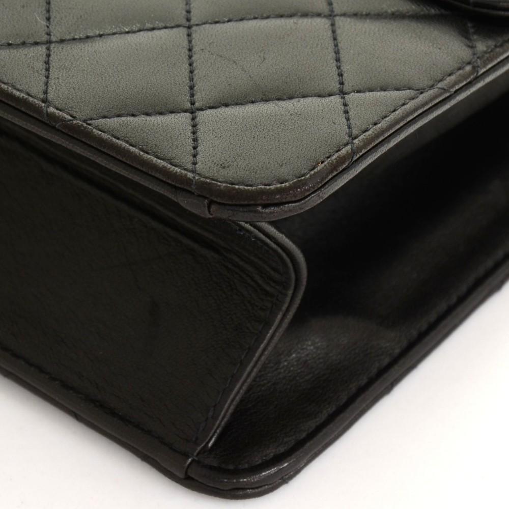 9" single flap shoulder bag