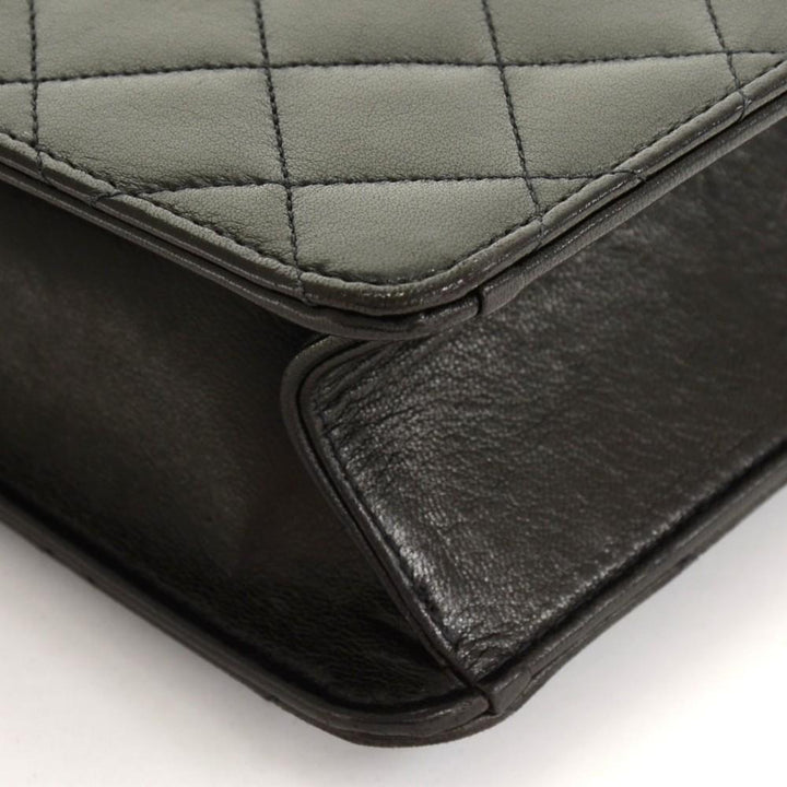 9" single flap shoulder bag