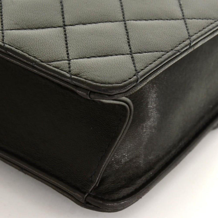 9" single flap shoulder bag