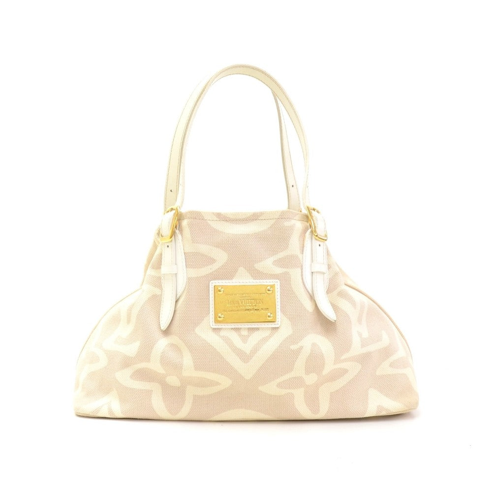 tahitienne cabas monogram canvas handbag - limited edition bag