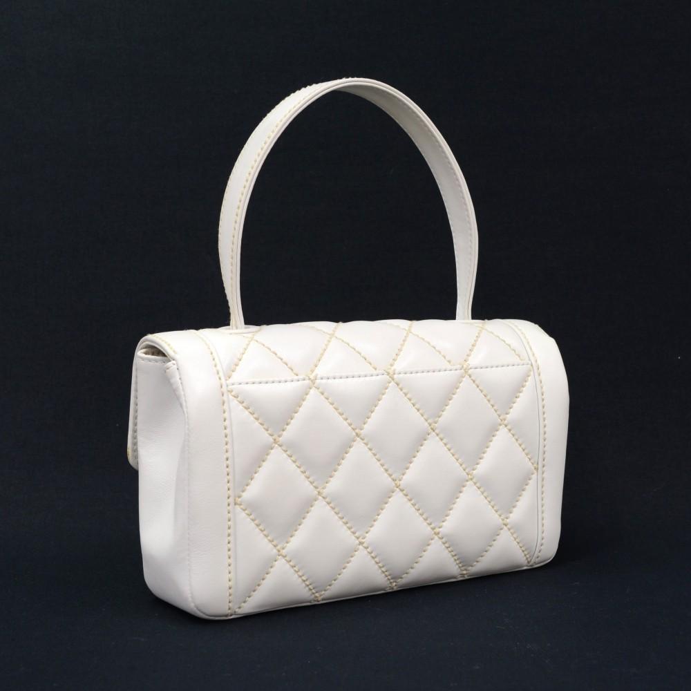 9" single flap handbag