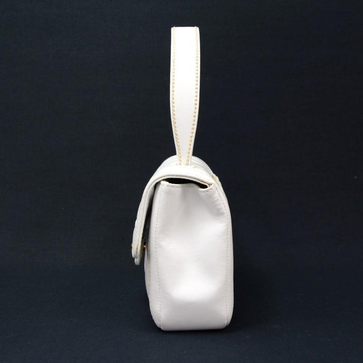 9" single flap handbag