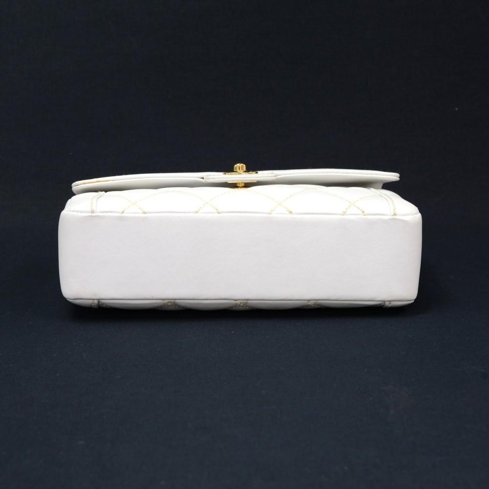 9" single flap handbag