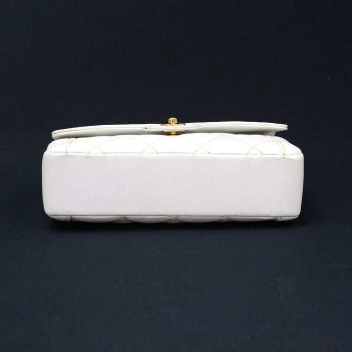 9" single flap handbag