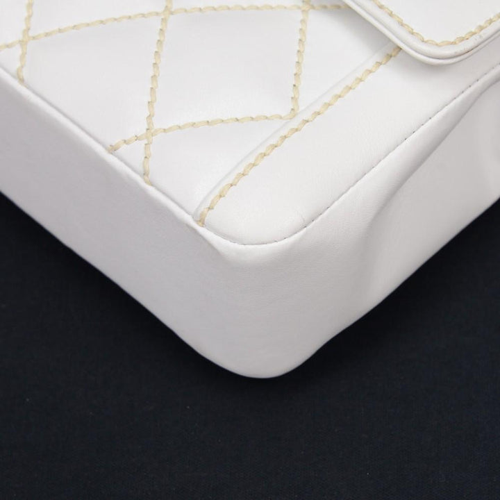 9" single flap handbag