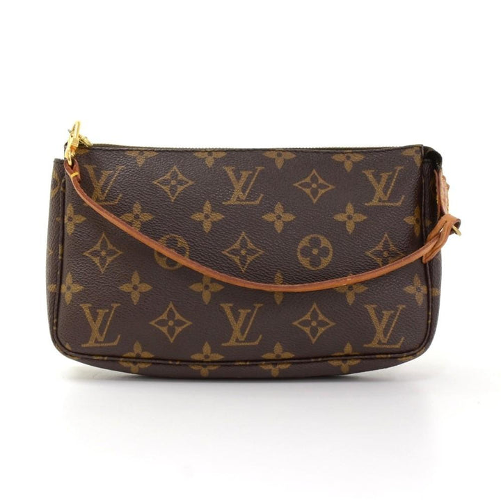 monogram canvas pochette accessoires evening bag