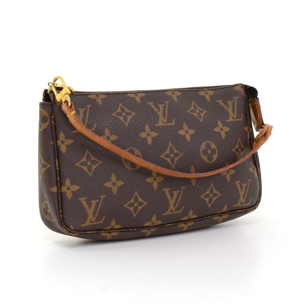 monogram canvas pochette accessoires evening bag