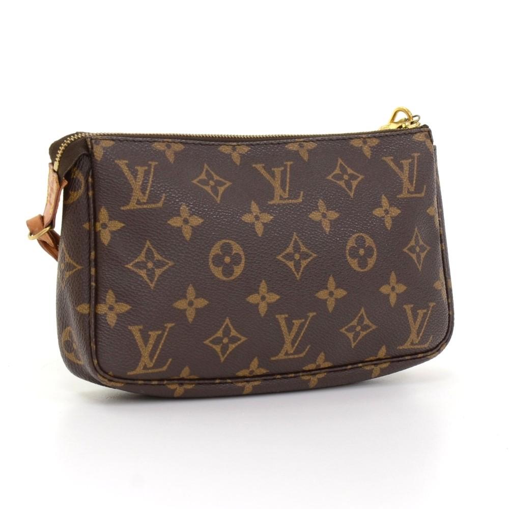 monogram canvas pochette accessoires evening bag