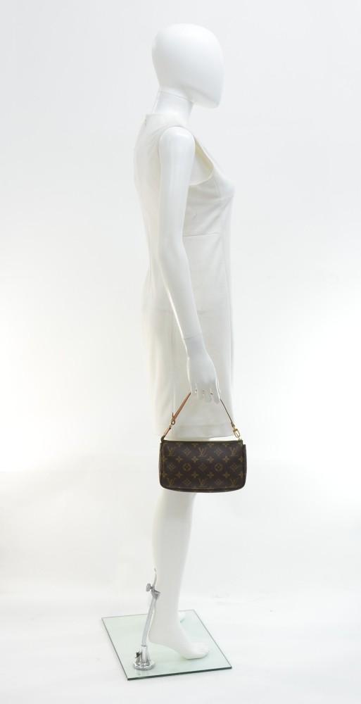 monogram canvas pochette accessoires evening bag
