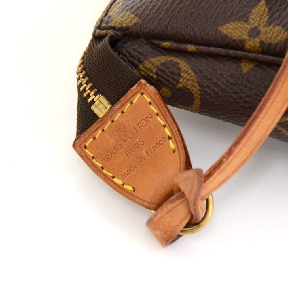 monogram canvas pochette accessoires evening bag