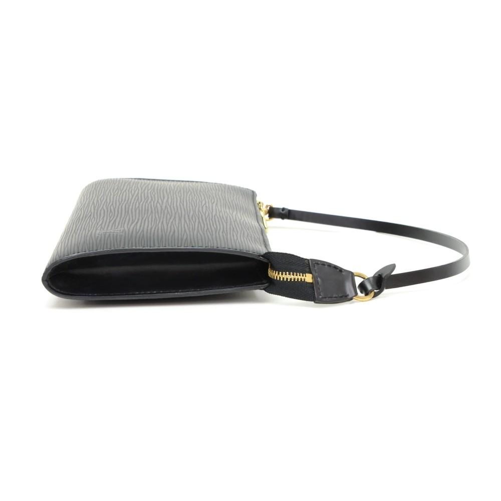 epi leather pochette accessoires evening bag