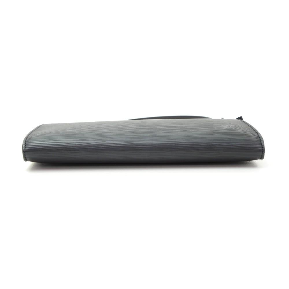 epi leather pochette accessoires evening bag