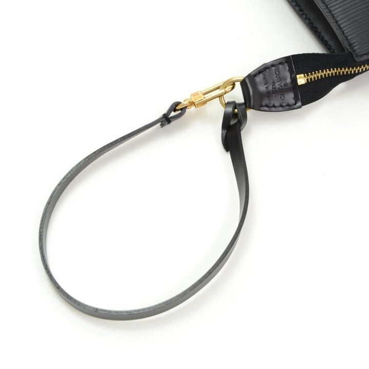epi leather pochette accessoires evening bag