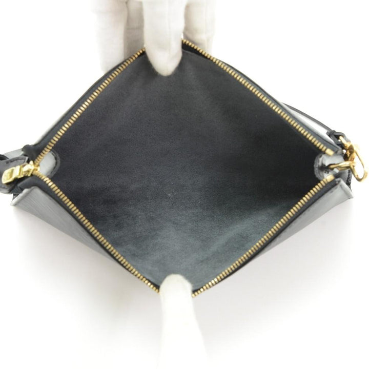 epi leather pochette accessoires evening bag