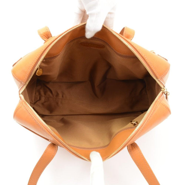 large caviar leather shoulder bag