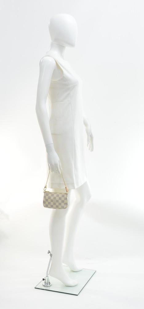 damier azur canvas pochette accessoires evening bag