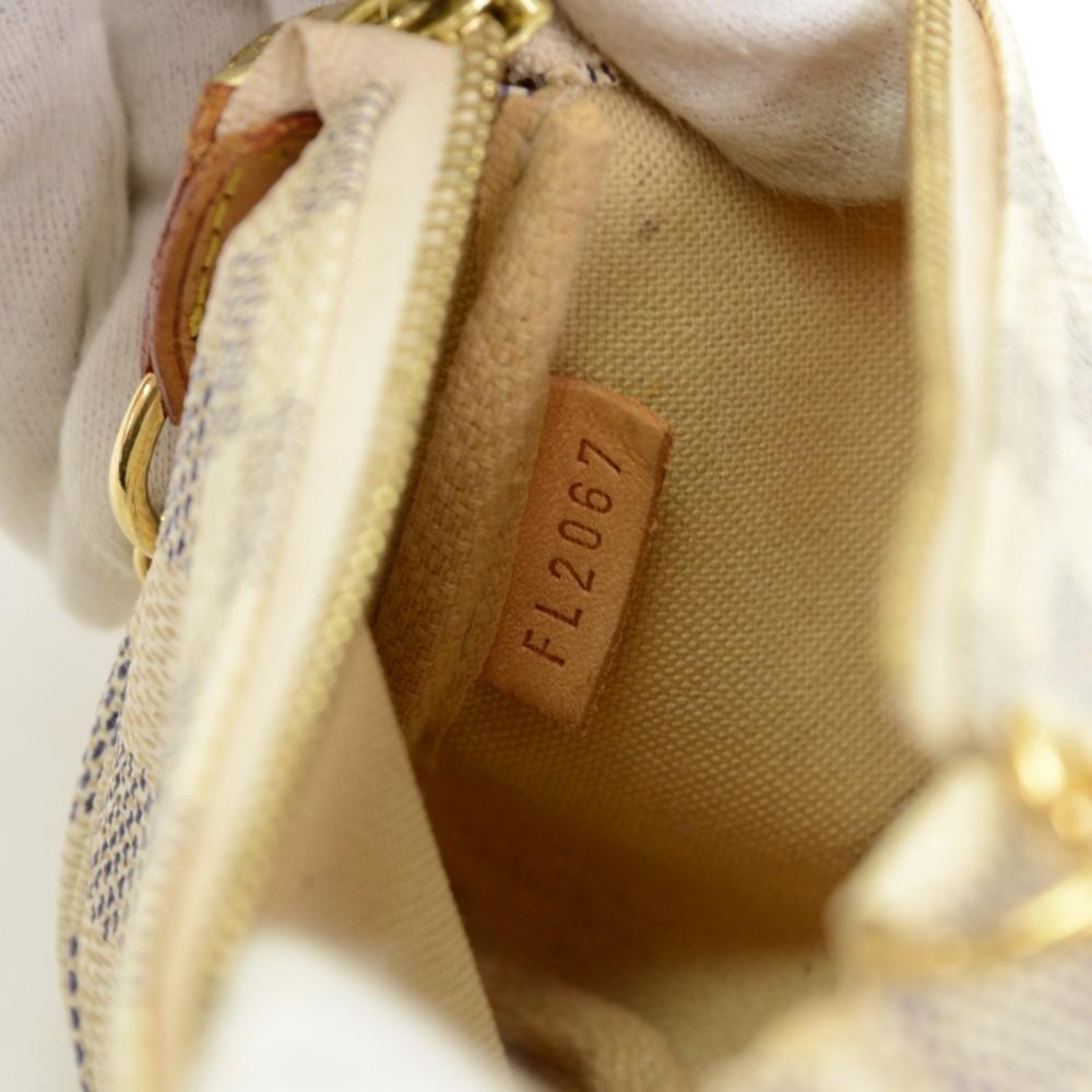 damier azur canvas pochette accessoires evening bag
