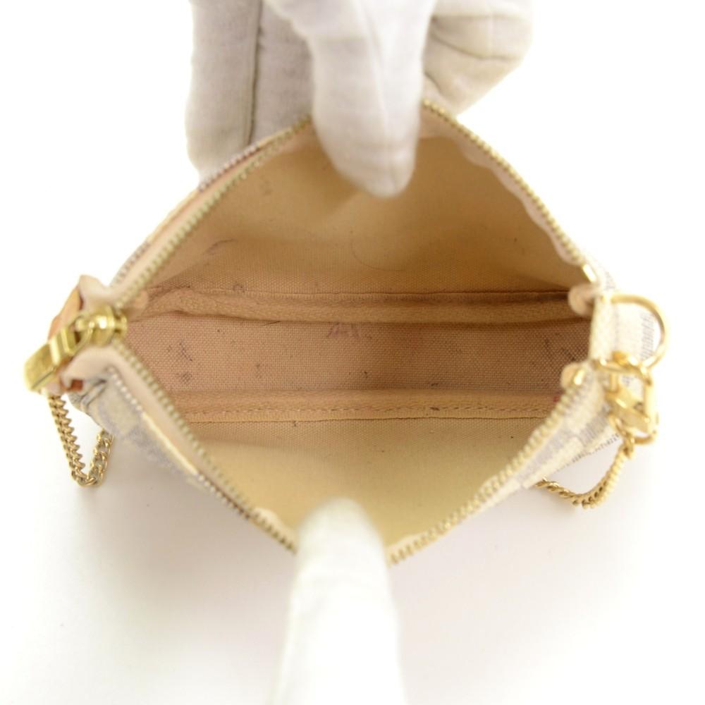 damier azur canvas pochette accessoires evening bag