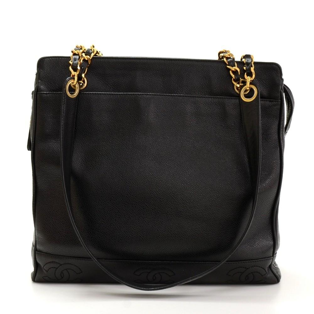 12" caviar shoulder bag