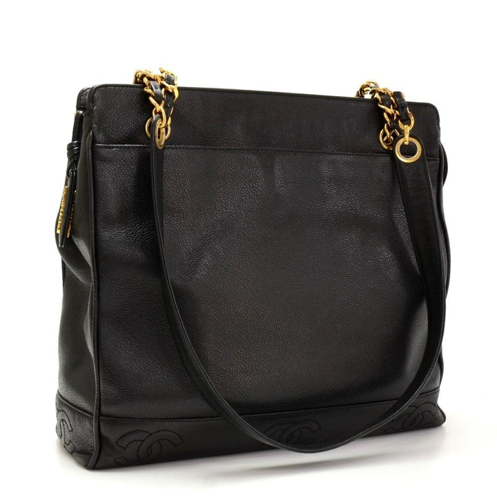 12" caviar shoulder bag
