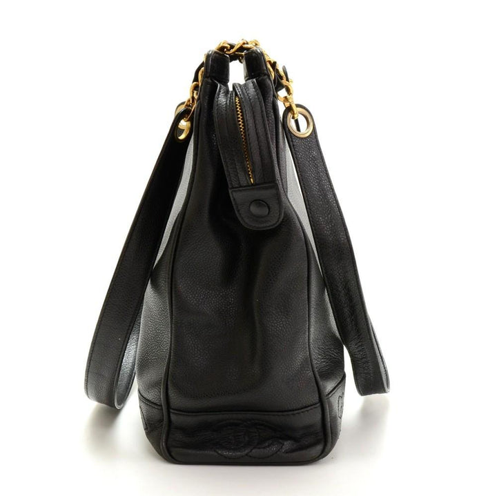 12" caviar shoulder bag