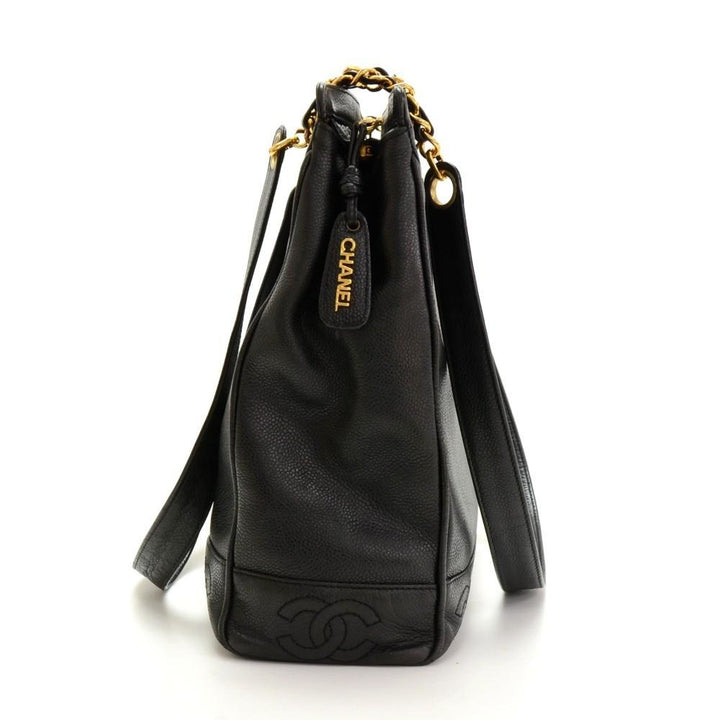 12" caviar shoulder bag