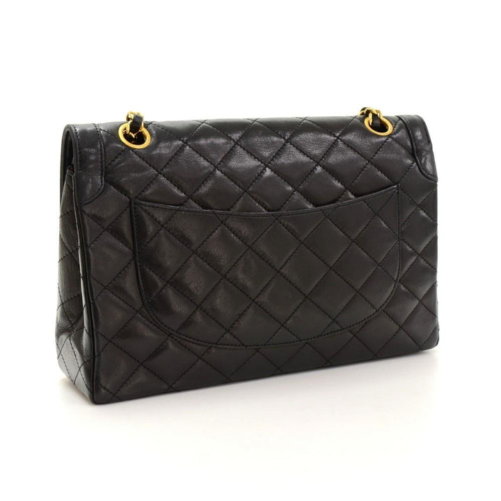10" double flap shoulder bag - paris limited edition