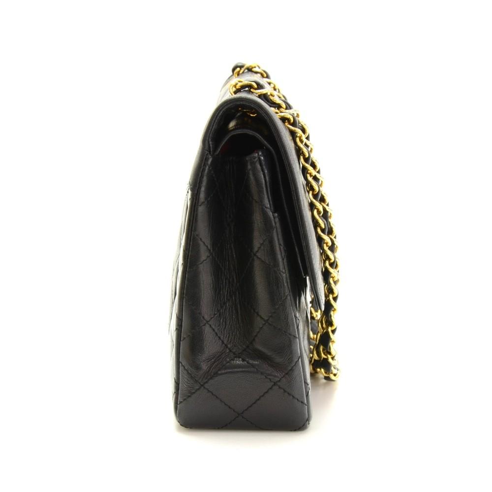 10" double flap shoulder bag - paris limited edition