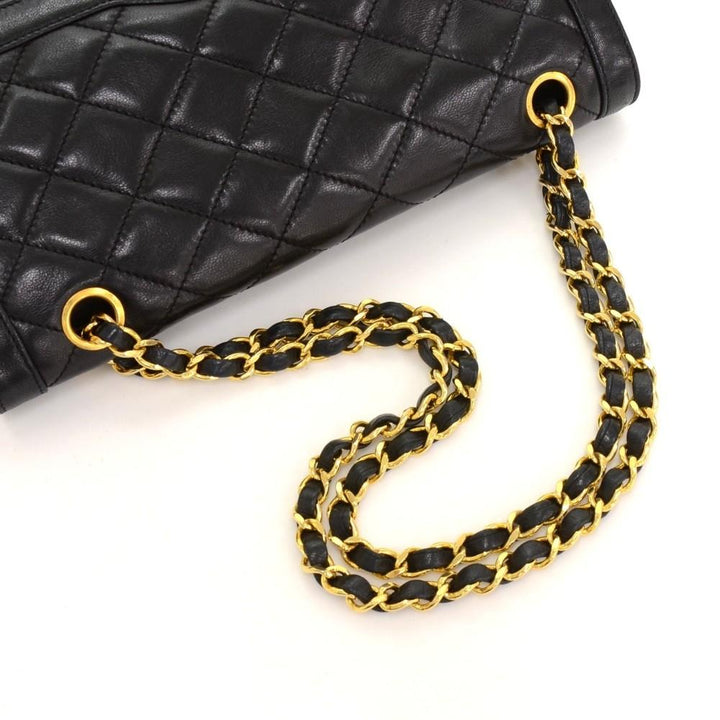 10" double flap shoulder bag - paris limited edition