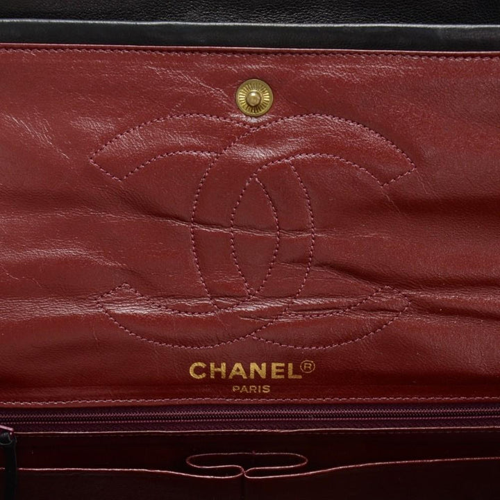 10" double flap shoulder bag - paris limited edition