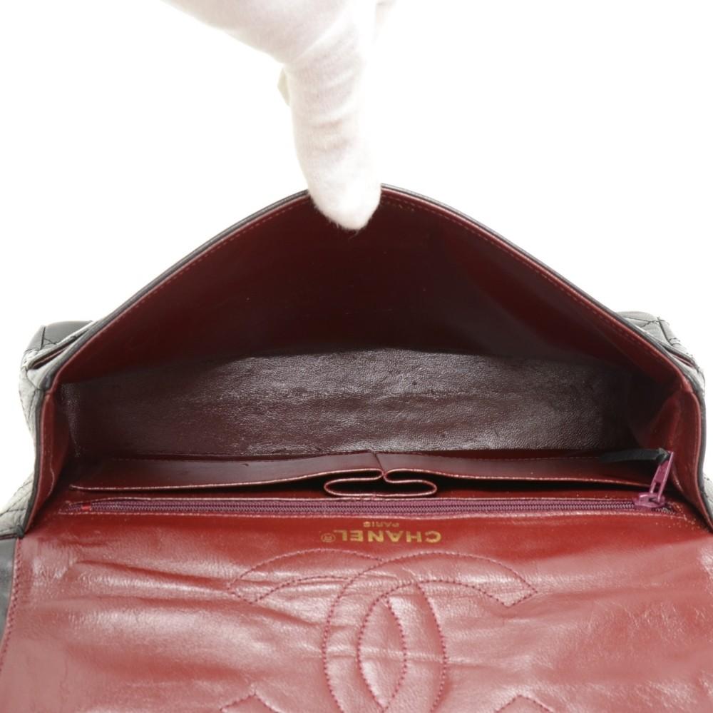10" double flap shoulder bag - paris limited edition