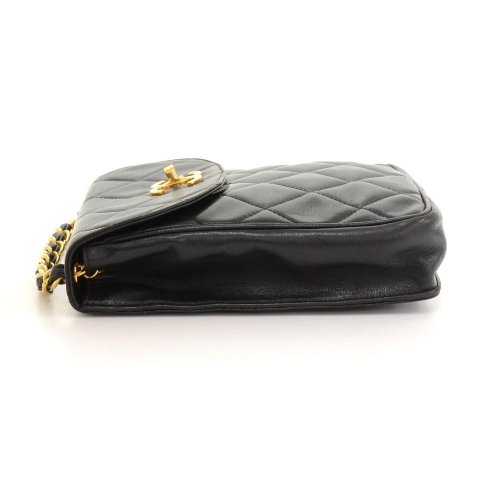 7" single flap shoulder bag