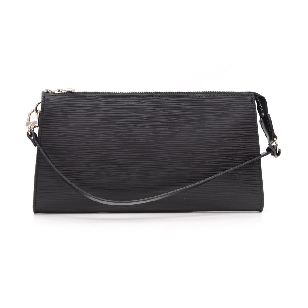 epi leather pochette accessoires evening bag