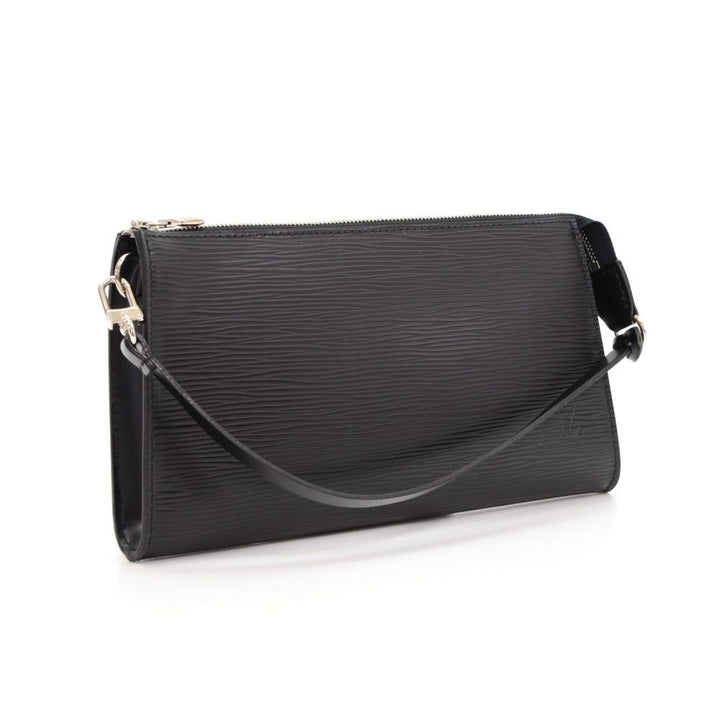 epi leather pochette accessoires evening bag