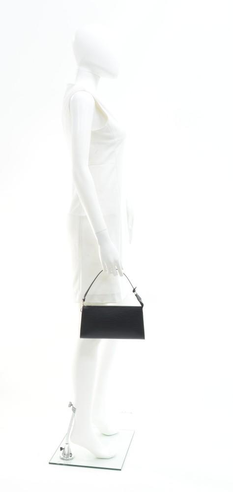 epi leather pochette accessoires evening bag