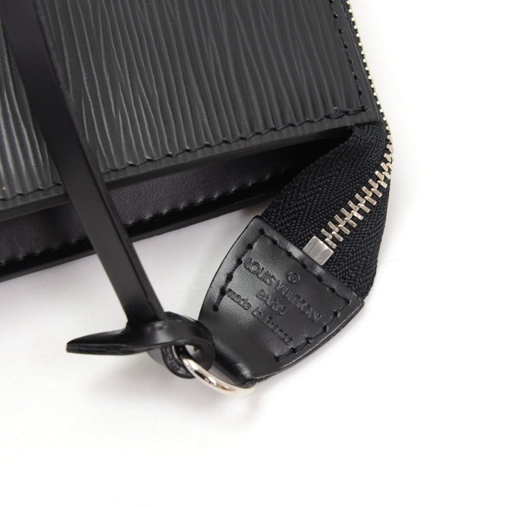 epi leather pochette accessoires evening bag