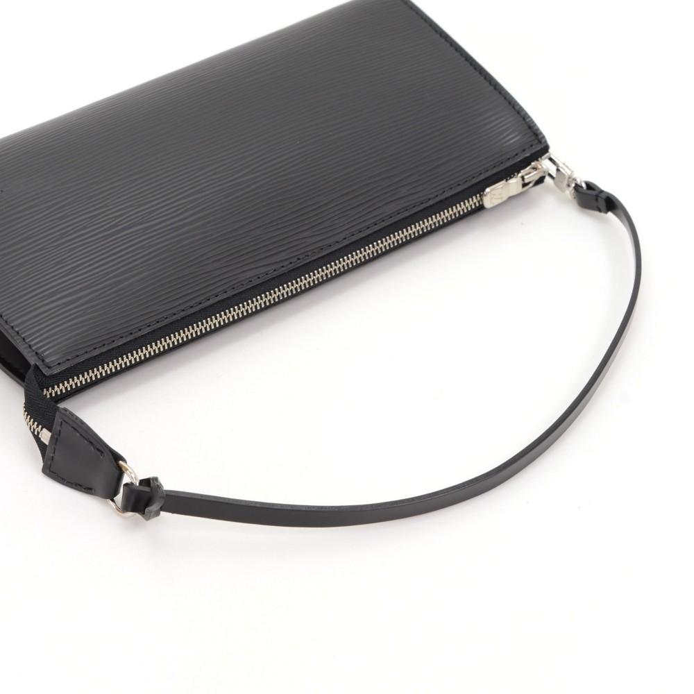 epi leather pochette accessoires evening bag