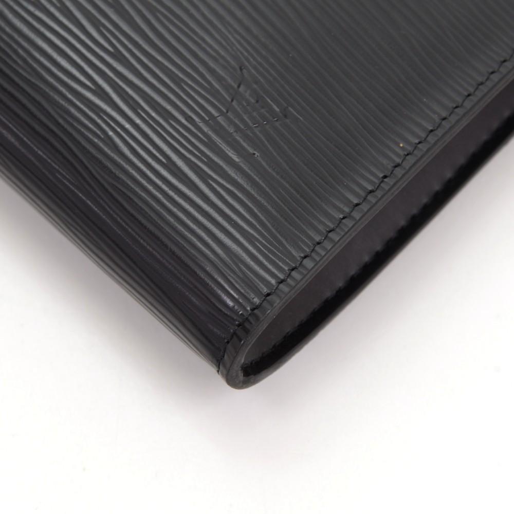 epi leather pochette accessoires evening bag