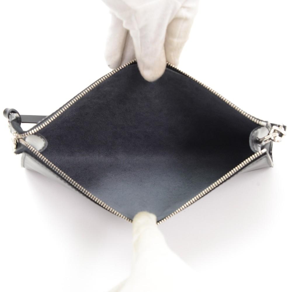 epi leather pochette accessoires evening bag