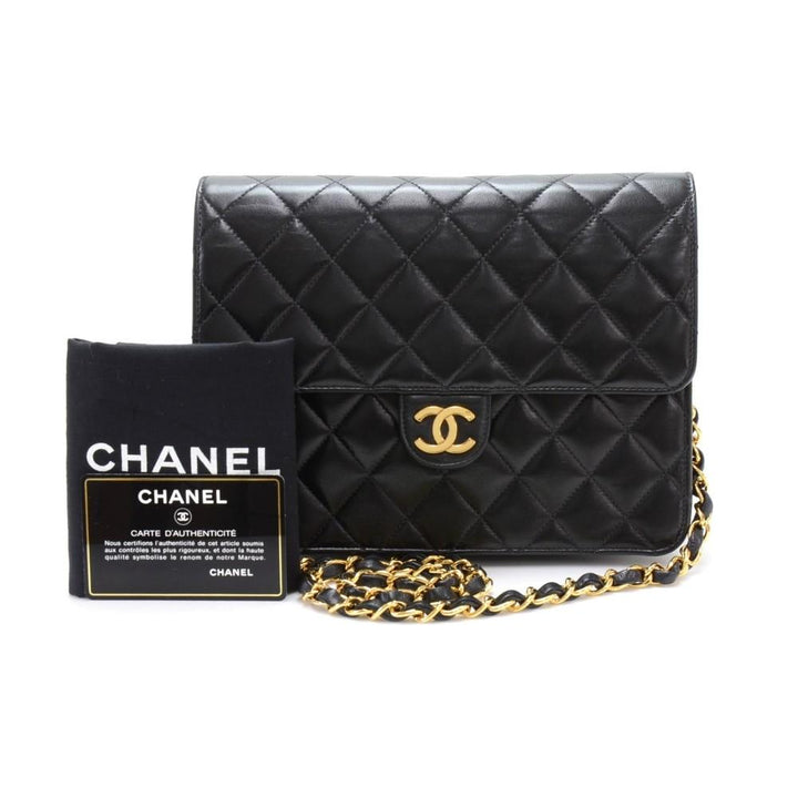 9" single flap shoulder bag