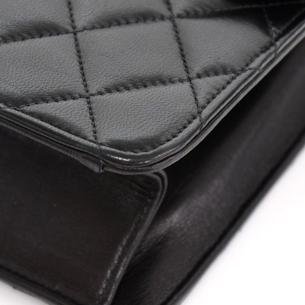 9" single flap shoulder bag