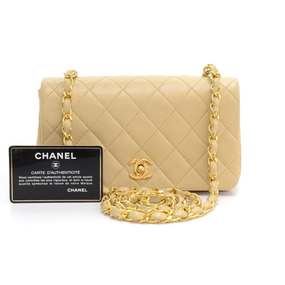 7.5" single flap shoulder bag