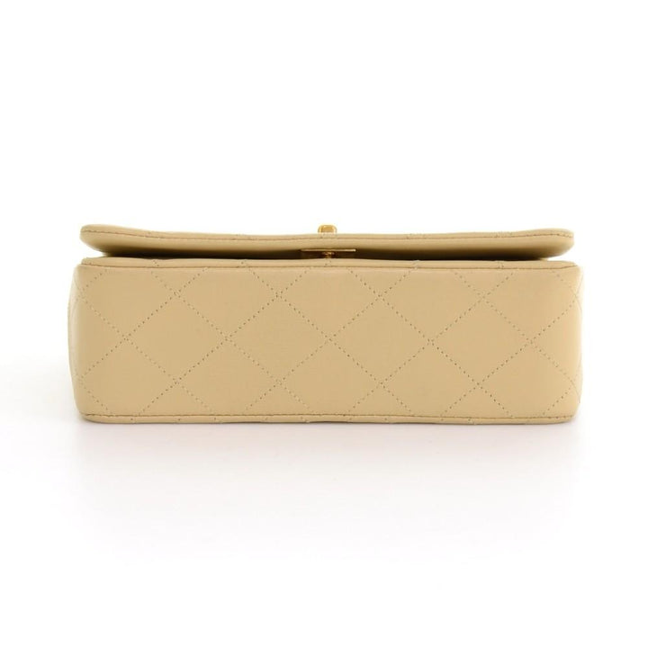 7.5" single flap shoulder bag