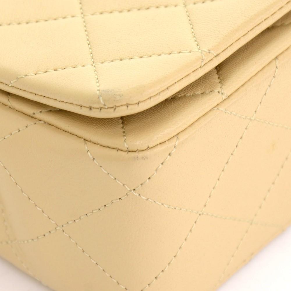 7.5" single flap shoulder bag